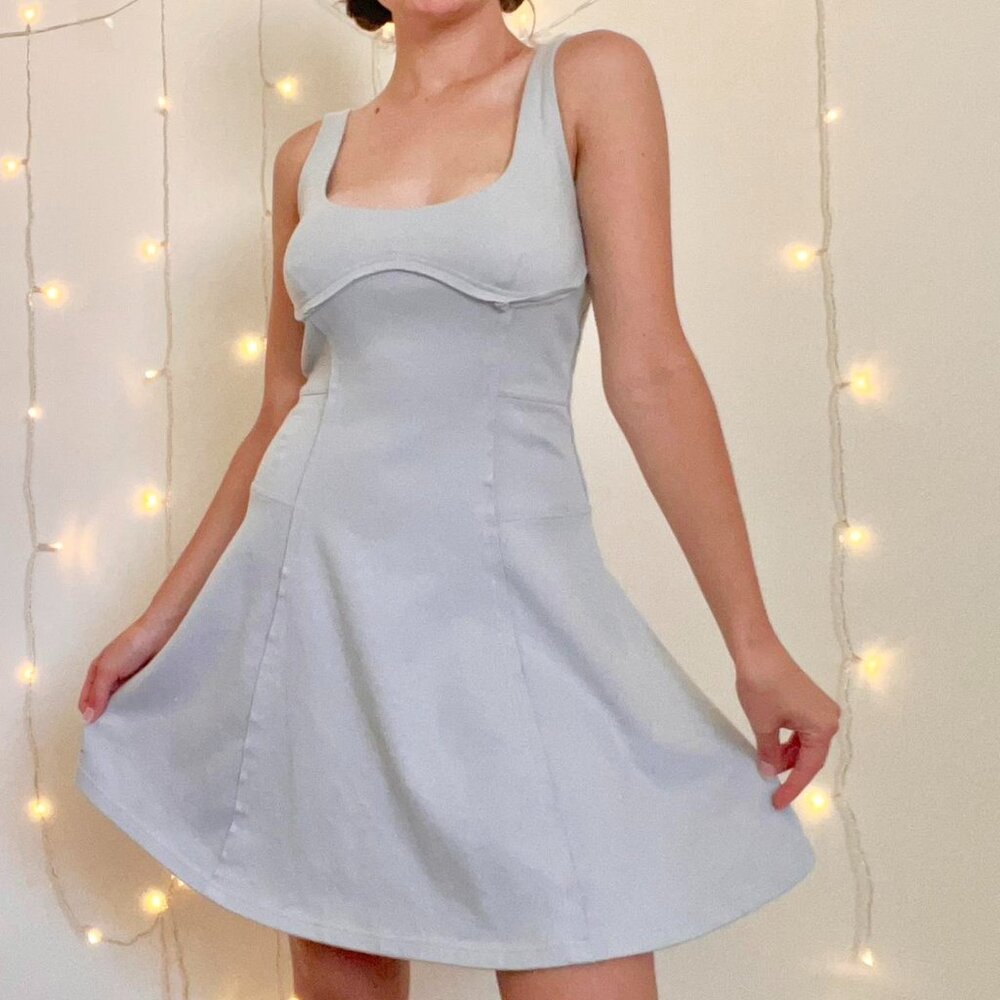 One of a kind UGG bodycon grey dress